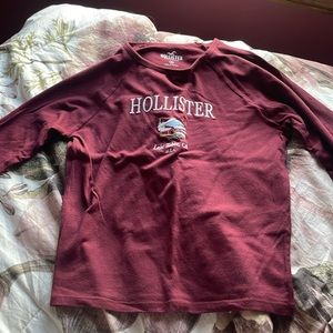 Hollister medium crop top